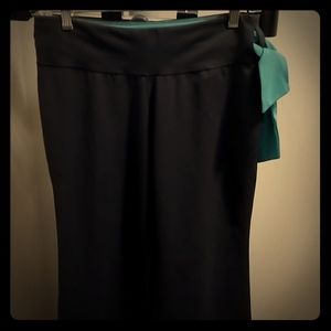 Zella grey and green yoga pants 4